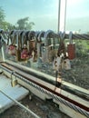 Lots of old locks are Asian beliefs that they will return.