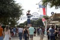 Lots of people visit State Fair Texas USA Royalty Free Stock Photo