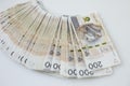 Lots of polish currency money zloty Royalty Free Stock Photo