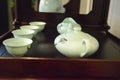 Lots of porcelain for ancient imperial palaceÃ¯Â¼Å a set of white tea set, including teapot and cup