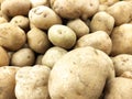 Lots of Potatoes in Market