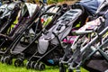 Lots of strollers