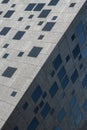 Lots of windows on an abstract modern skyscraper Royalty Free Stock Photo