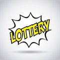 Lottery casino game icon