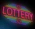 Lottery concept. Royalty Free Stock Photo