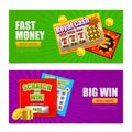 Lottery Online Banners