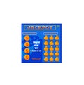 Lottery ticket vector lucky bingo card win chance lotto game jackpot ticketing set illustration lottery gaming tickets Royalty Free Stock Photo