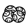 Lotto Balls Icon