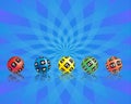 Lotto combination Royalty Free Stock Photo