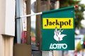 Lotto jackpot sign in salzburg austria