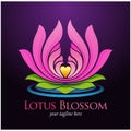 Lotus blossom symbol