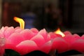 Lotus Candle