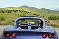 Lotus Elise - gran sasso national park valley view