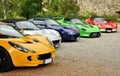 Lotus Elise meeting Royalty Free Stock Photo