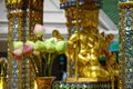 Praying at Erawan Temple in Bangkok, Thailand