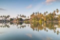 Lotus Lagoon, Candidasa, Bali island