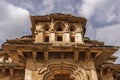 Lotus Mahal in Hampi is a masterpiece of architecture, two-storey building with many open arches Royalty Free Stock Photo