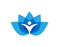 Lotus people logo and symbols