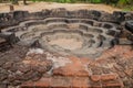 Lotus Pond Nelum Pokuna in the ancient city Polonnaruwa, Sri Lan Royalty Free Stock Photo