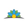 Lotus simple beauty design vector