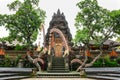 Lotus temple and the garden in Bali, Indonesia Royalty Free Stock Photo