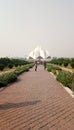 Lotus temple Royalty Free Stock Photo