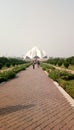 Lotus temple Royalty Free Stock Photo