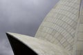 The Lotus Temple, located in New Delhi, India, is a Bahai House of Worship Royalty Free Stock Photo