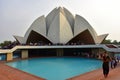 The Lotus Temple, located in New Delhi, India, is a Bahai Worship House built in 1986.Notable for its flowerlike shape