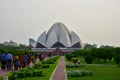 The Lotus Temple, located in New Delhi, India, is a Bahai Worship House built in 1986.Notable for its flowerlike shape