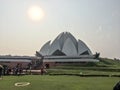 Lotus Temple, New Delhi, India.