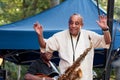 Lou Donaldson at the Charlie Parker Jazz Festival in Manhattan Royalty Free Stock Photo