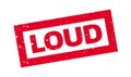 Loud rubber stamp