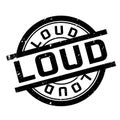 Loud rubber stamp