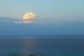 ÃÂ¡louds over the sea Royalty Free Stock Photo