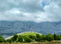 ÃÂ¡louds on top of mountains Royalty Free Stock Photo