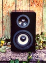 Loudspeaker Box outdoor Royalty Free Stock Photo