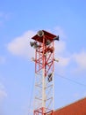 Loudspeaker high Tower Royalty Free Stock Photo