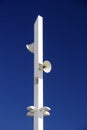 Loudspeaker and Light Pole Royalty Free Stock Photo