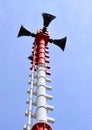 Loudspeaker in rural Thailand.