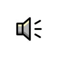 Loudspeaker Sound Active Icon