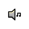 Loudspeaker Sound Music Active Icon