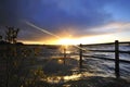 Lough Ennel Sunset Royalty Free Stock Photo