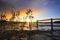 Lough Ennel Sunset Royalty Free Stock Photo