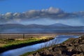 Lough Foyle and Donegal hills