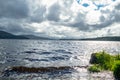 Lough Gill seen from Parke's Castle in County Leitrim, Ireland Royalty Free Stock Photo