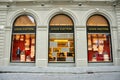 Louis Vuitton fashion boutique in Italy Royalty Free Stock Photo