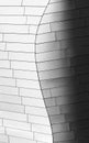 Detail of Fondation Louis Vuiton designed by architect Frank Gehry Royalty Free Stock Photo