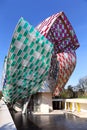 Louis Vuitton Foundation Paris Royalty Free Stock Photo