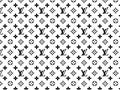 Louis Vuitton logo icon paper texture stamp Royalty Free Stock Photo